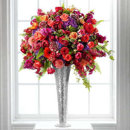 Flower Jeweled Arrangement –  Petals And Blooms Flowers, Fort Leonard Wood MO
