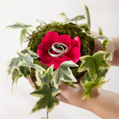 Lila Rose Ring Nest –  Petals And Blooms Flowers, Fort Leonard Wood MO