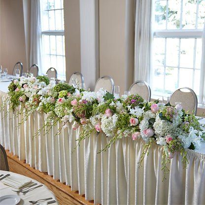 State of Joy Head Table Arrangement –  Petals And Blooms Flowers, Fort Leonard Wood MO