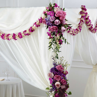 Color & Light Chuppah Decor –  Petals And Blooms Flowers, Fort Leonard Wood MO