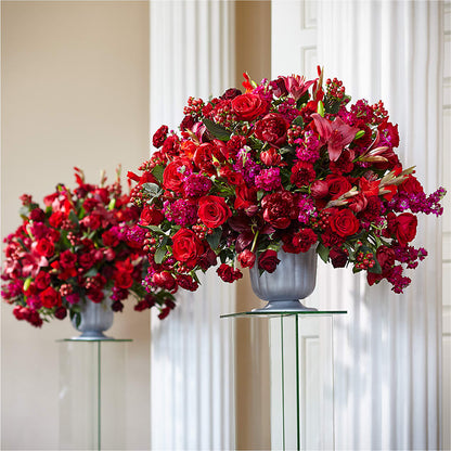 Love & Honor Arrangement –  Petals And Blooms Flowers, Fort Leonard Wood MO